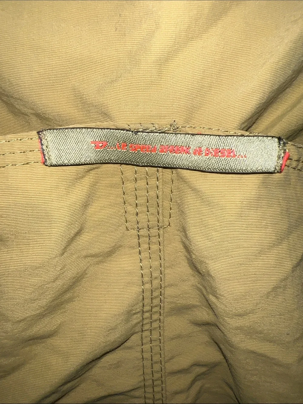 Y2K Diesel Men's Drawstring Utility swim trunks